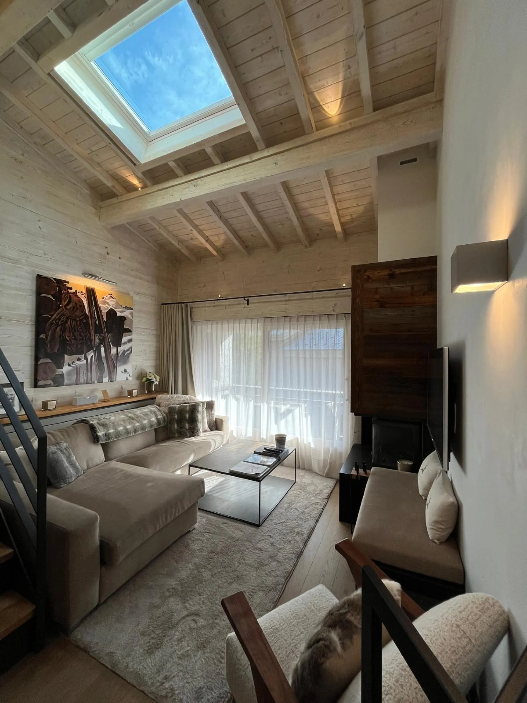 Architecture d’intérieur d’un Appartement à Megève