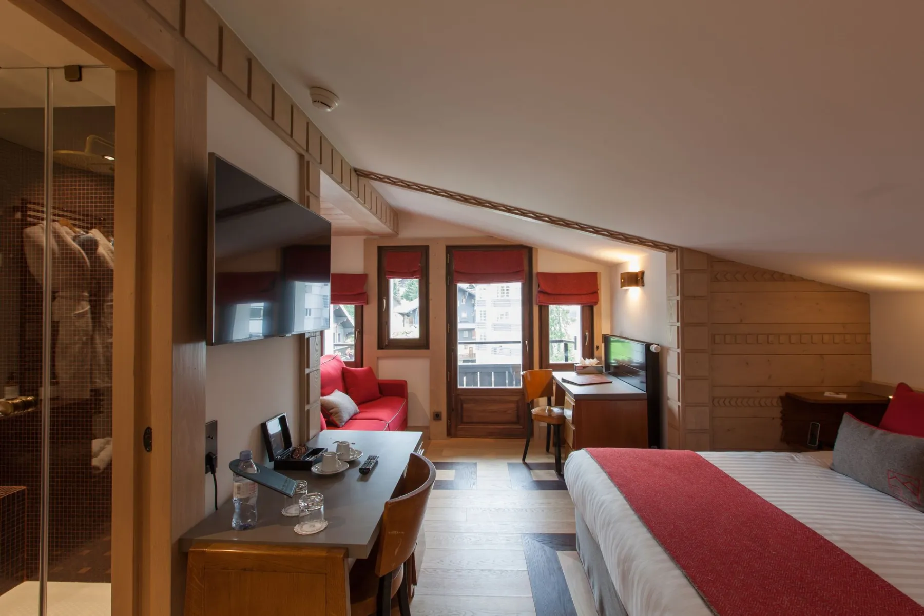 Architecture d’intérieur d’un Hôtel à Megève