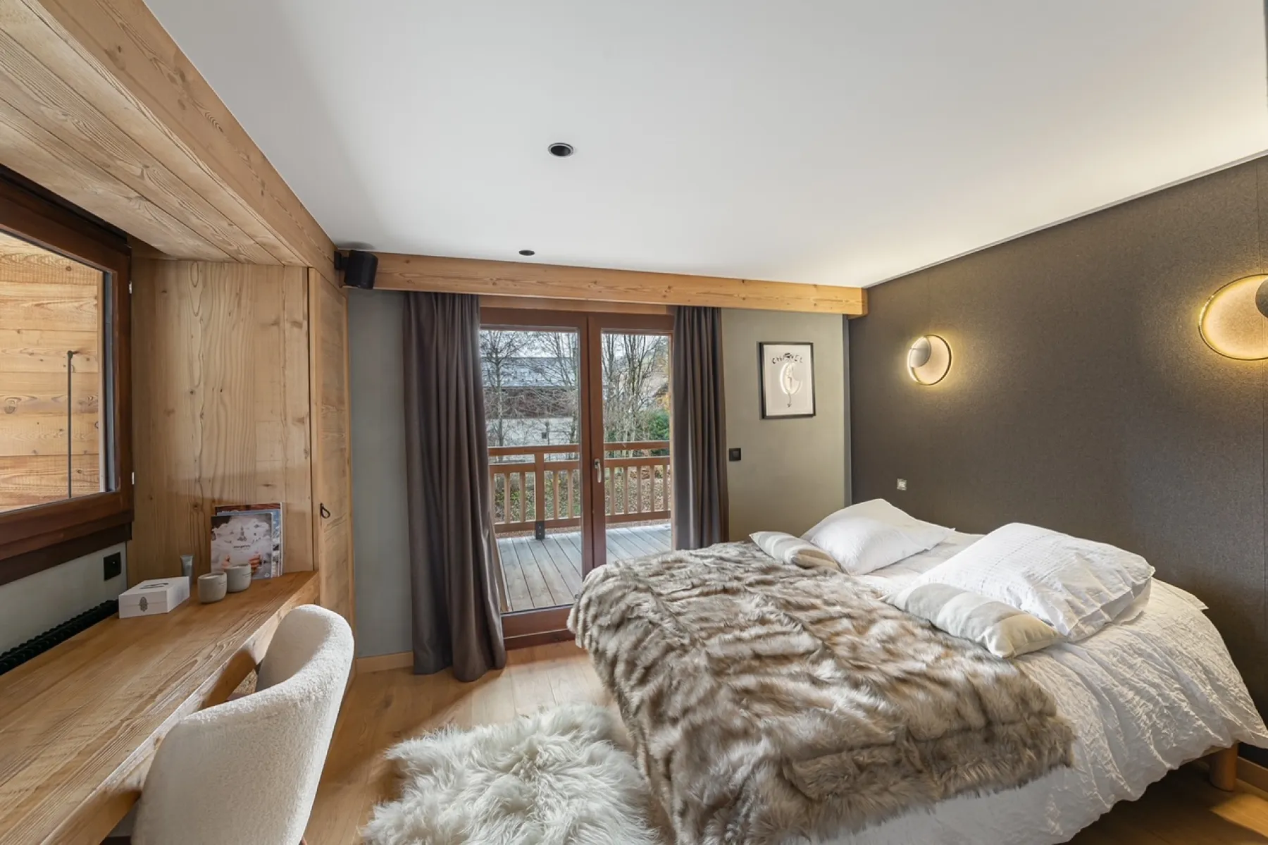 Architecture d’intérieur d’un Appartement à Megève