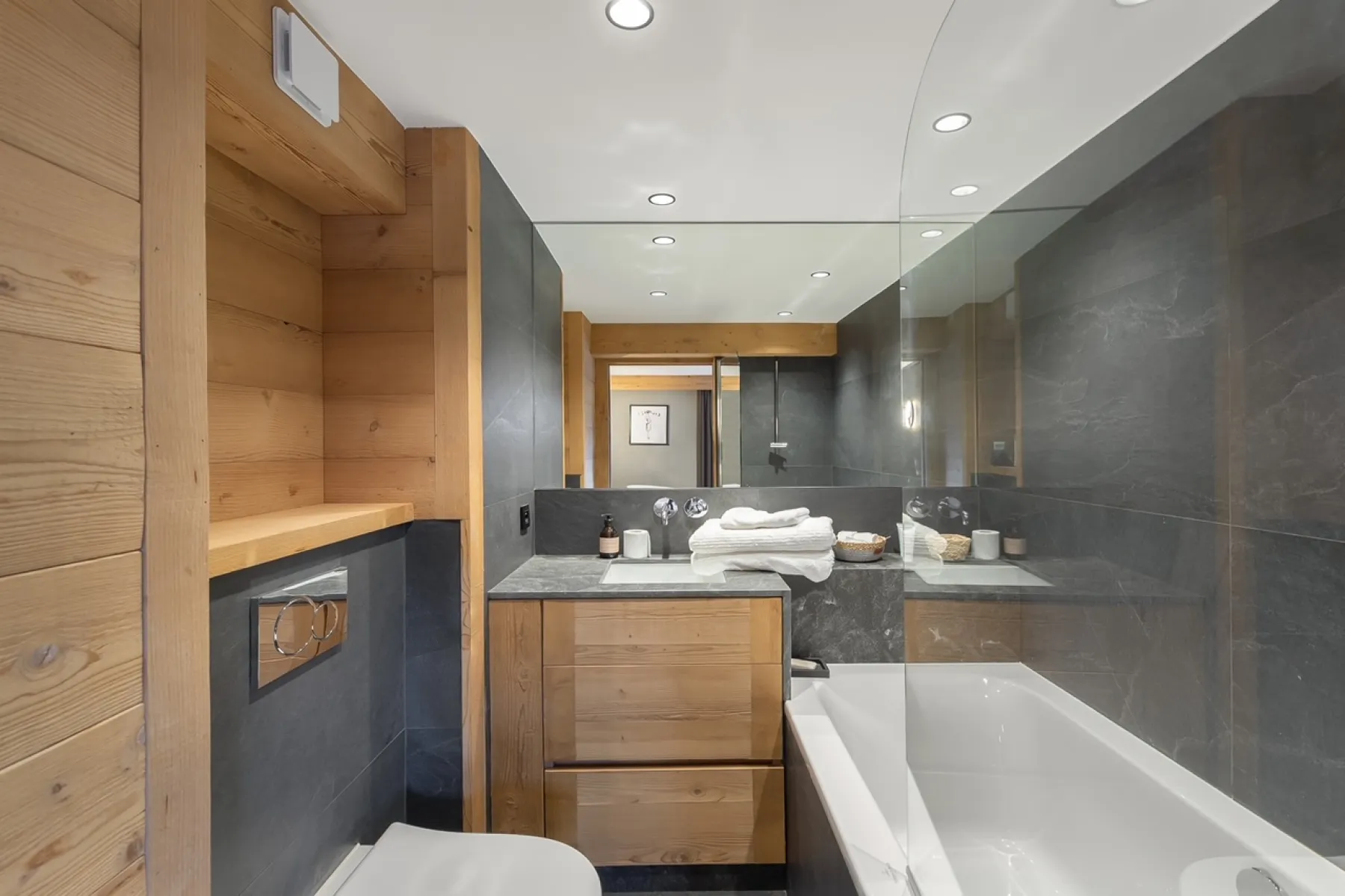 Architecture d’intérieur d’un Appartement à Megève