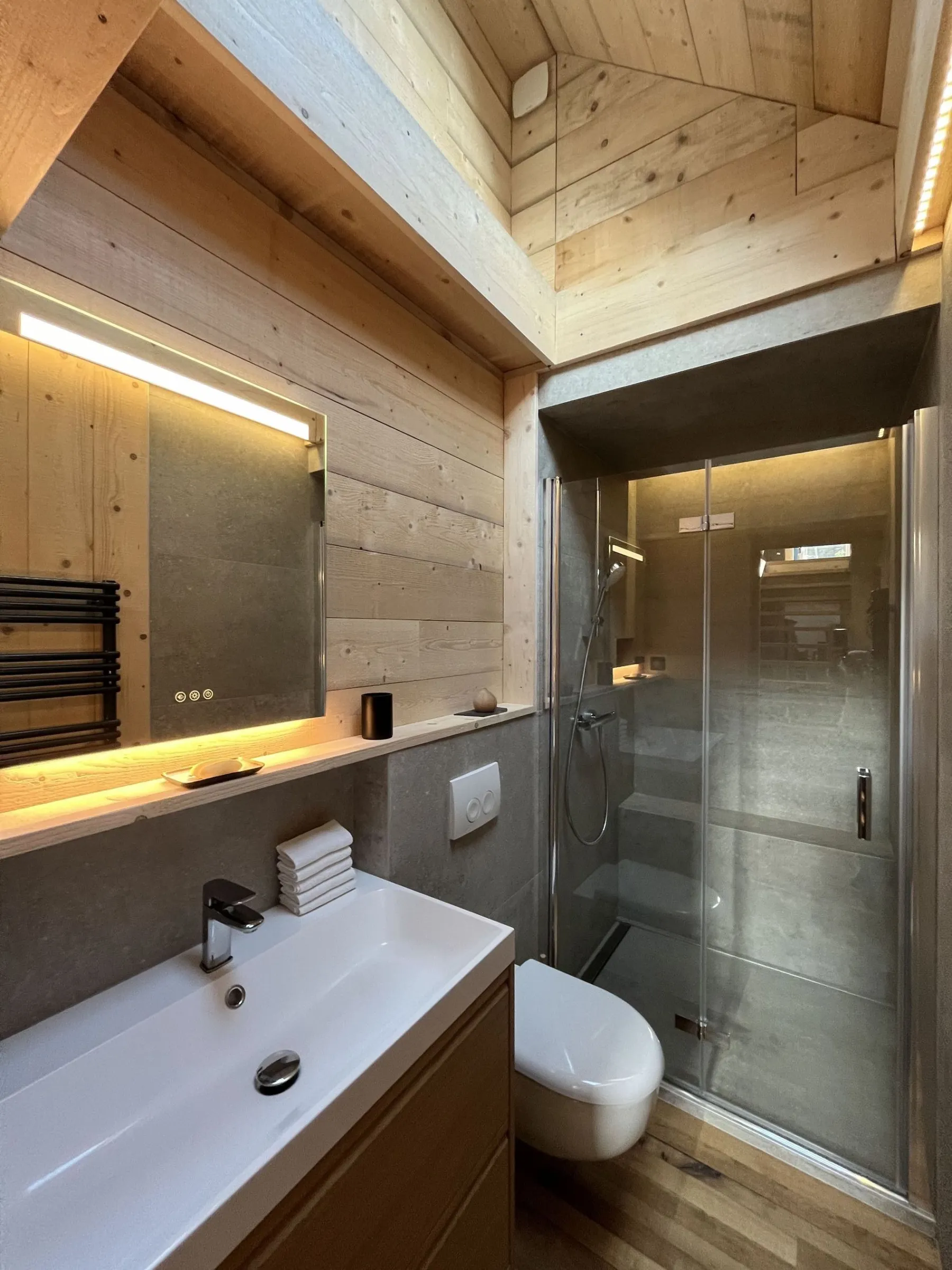 Rénovation d’une salle de bains à Chamonix