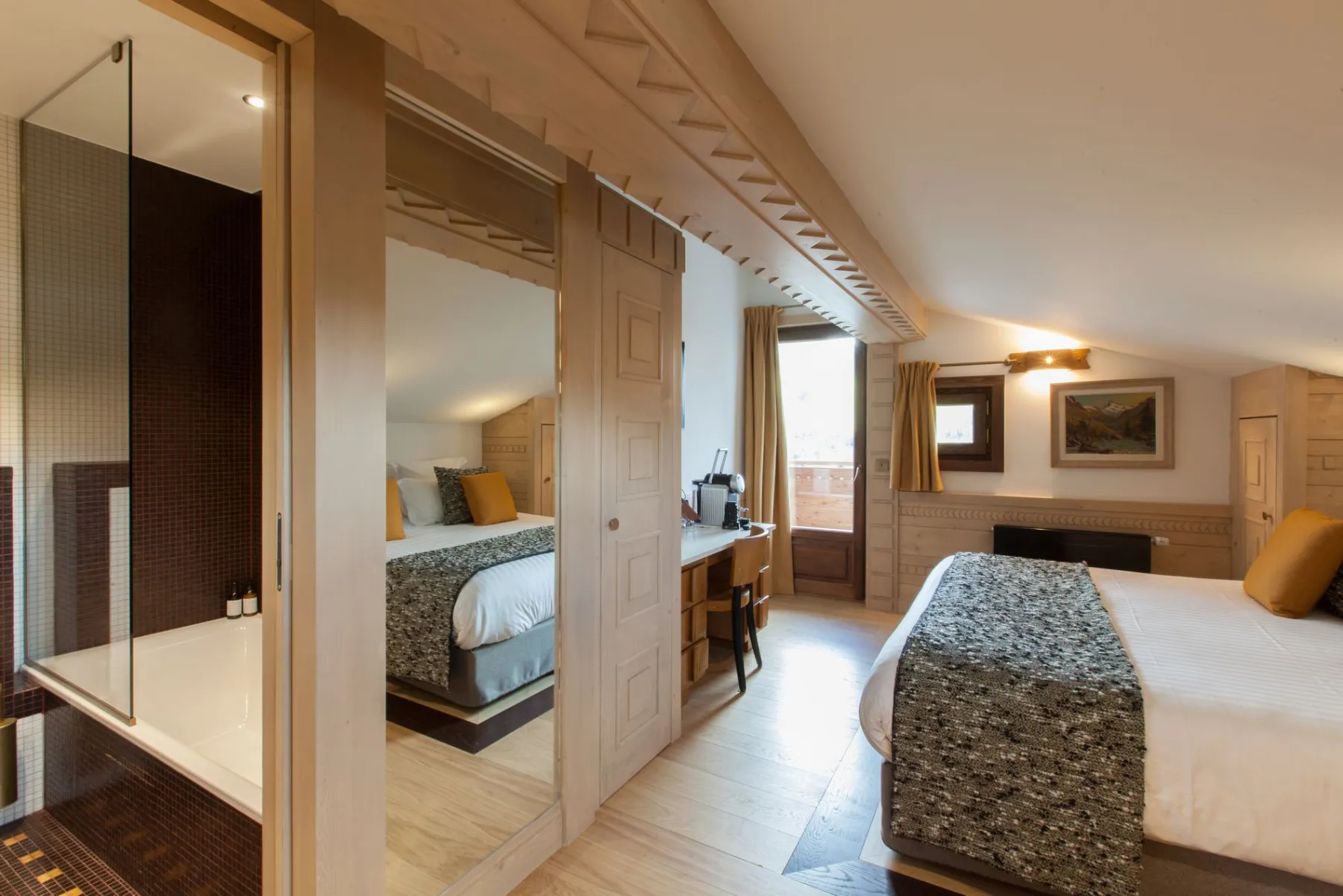 Architecture d’intérieur d’un Hôtel à Megève