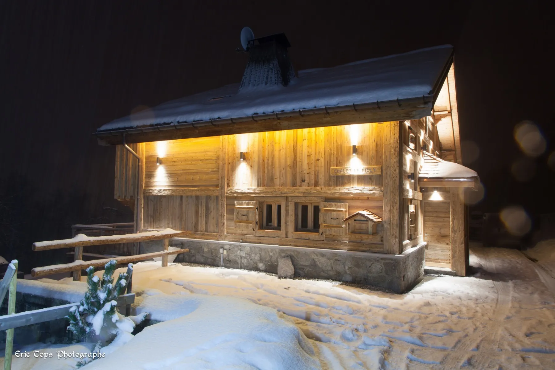 Rénovation bardage bois extérieur d’un chalet à Megève