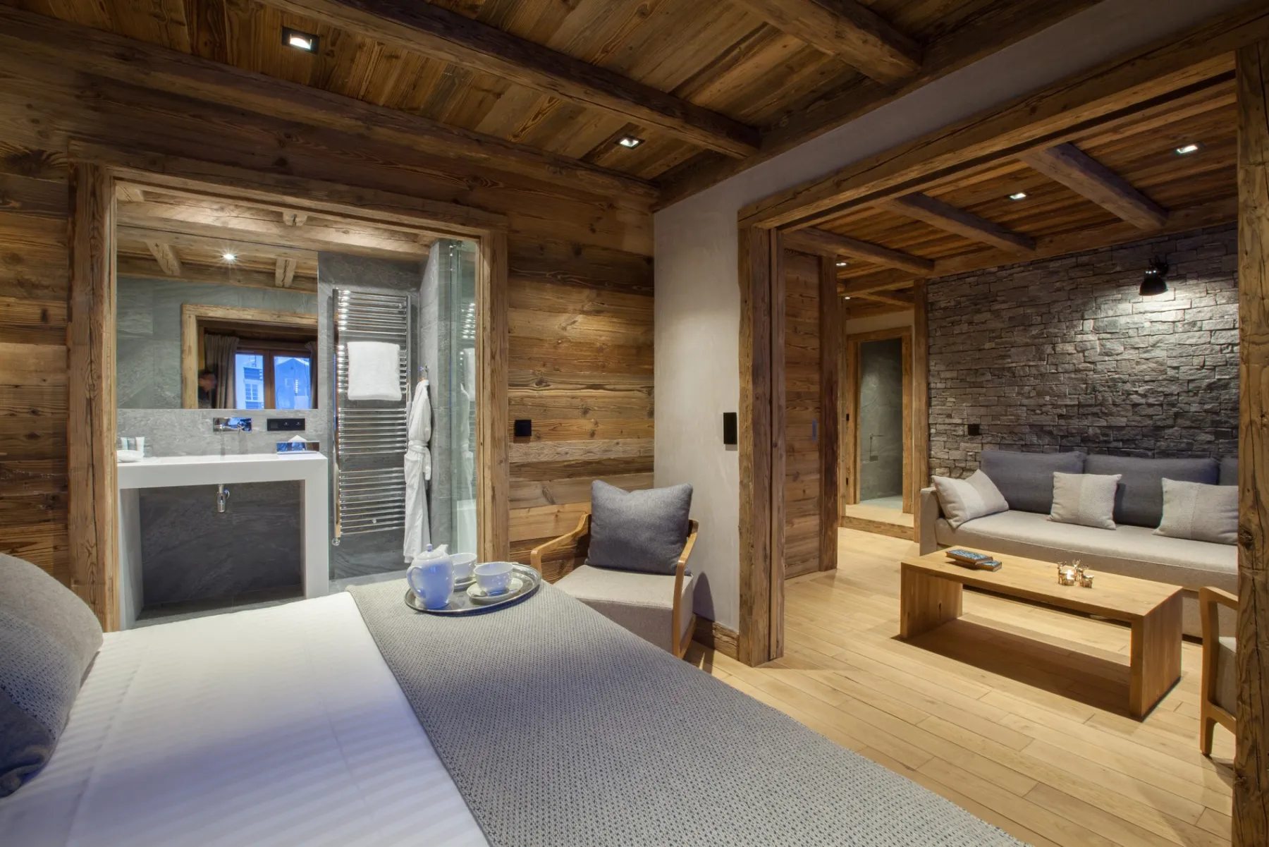 Architecture d’intérieur d’un Hôtel à Megève